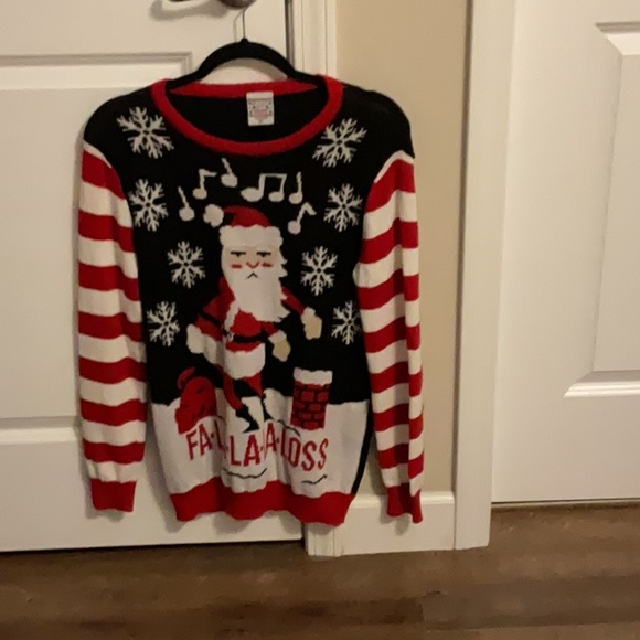 Festive Santa Christmas Sweater - Picture 1 of 2